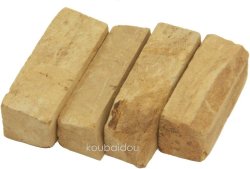 画像1: 小硯用　天然泥砥石　4個入り　約110ｇ（中国産）