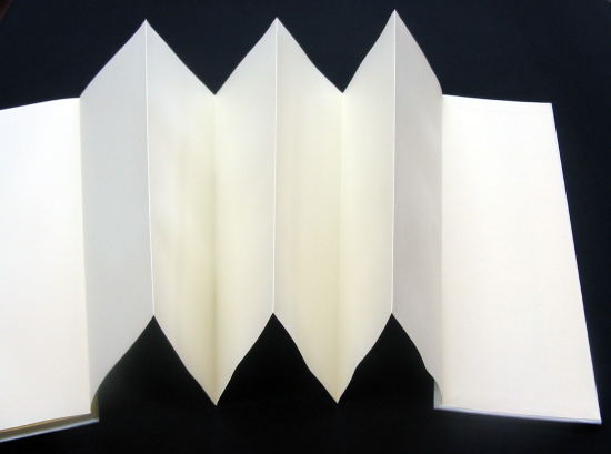 画像: 折手本 鳥の子紙 （3寸×9寸5分）